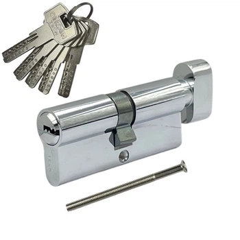 Циліндр CordonTech ZM 70-C-CR хром 35х35 мм
