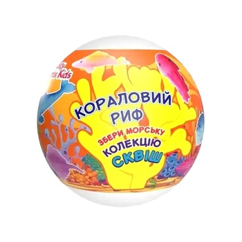 Бомба для ванны Аква Шайн Crazy Bombs Kids Коралловый риф 120 г