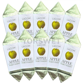 Цукерки Яблуко в шоколадній глазурі з арахісом LAGOM Family Garden Apple 1 кг (1652)