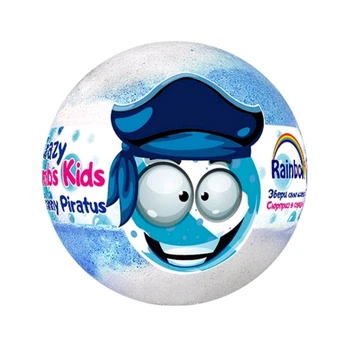 Бомба для ванны Аква Шайн Crazy Bombs Kids Веселый пират 100г