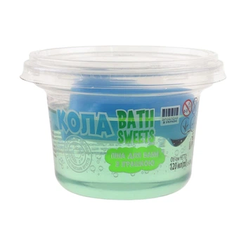 Пена для ванны Аква Шайн Bath Sweets Кола з сюрпризом 120 г