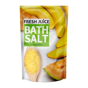 Соль для ванн Fresh Juice Banana & Melon дой-пак 500 г