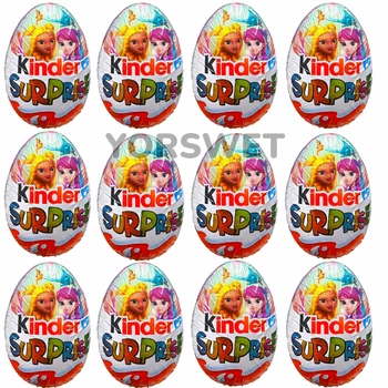 Набір шоколадних яєць Kinder Surprise Русалоньки 240 г (12*20 г) (0347)