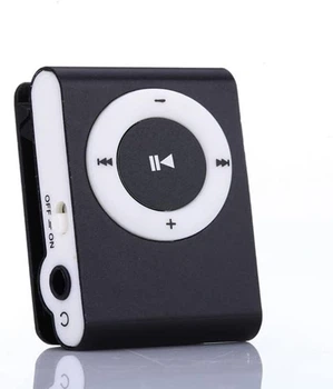 Портативний MP3-плеєр Mxzzand із кліпсою, підтримкою MicroSD до 8 ГБ і вбудованим акумулятором