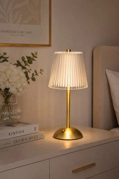 Декоративний LED-світильник Crystal Glow 29.5 см D12.5 см 3 режими (992-938) 81454