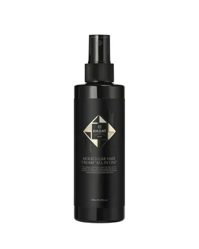 Несмываемый крем-спрей Hadat Cosmetics Molecular Hair Cream ALL IN ONE для комплексного ухода и восстановления волос, 200 мл
