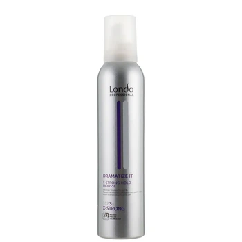 Піна Londa Professional DRAMATIZE IT X-Strong Hold Mousse для надання об’єму екстрасильної фіксації Level 3 200 мл