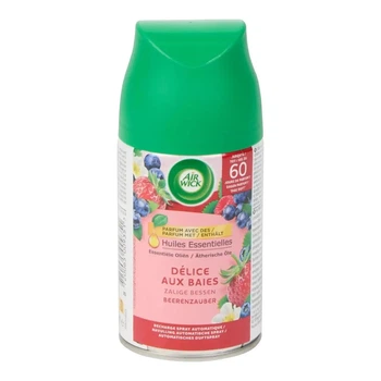 Змінний балон для автоматичного освіжувача повітря Air Wick Freshmatic «Ягідний магічний аромат» (Délice aux Baies / Beerenzauber), 250 мл