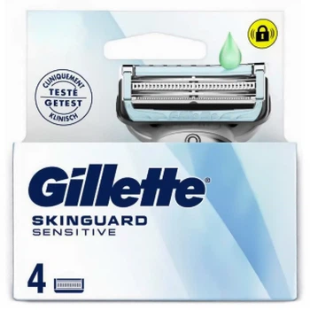 Сменные картриджи для бритья мужские Gillette Skinguard Sensitive, 4 шт