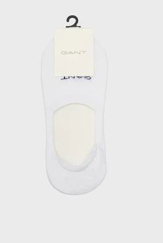 Чоловічі білі сліди (2 пари) INVISIBLE SOCKS 2 PACK Gant 40-42 9960257