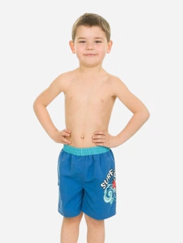 Детские шорты для купания для мальчика Aqua Speed SURF-CLUB SHORTS 2093 385-02 134 см Голубые (5908217620934)