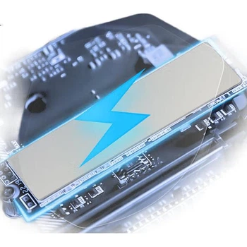 Термопаста NVV M.2 SSD, охолоджувальна силіконова прокладка, теплопровідна силіконова прокладка для північного мосту SSD, TC-132X з теплопровідністю 13 Вт