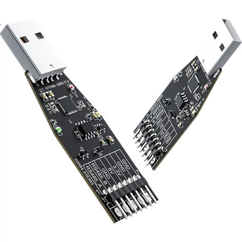 DTECH, преобразователь USB в последовательный порт RS485 с индикаторной лампой, модуль связи USB-RS485 на базе микросхемы MS3020 IOT5086A(MS)