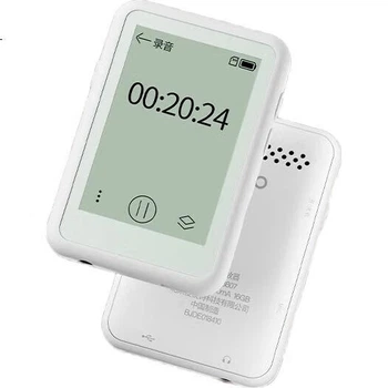 Aigo E-Ink Screen MP3/MP4 плеер, Bluetooth 5.4, воспроизведение музыки без потерь, портативный плеер, электронная книга для студентов, англо-китайский словарь, белый 807, 32 ГБ