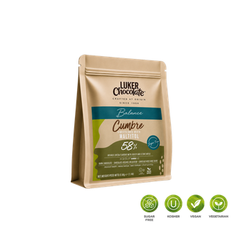 Шоколад чорний без цукру CUMBRE 58% Luker Chocolate, 0,5 кг