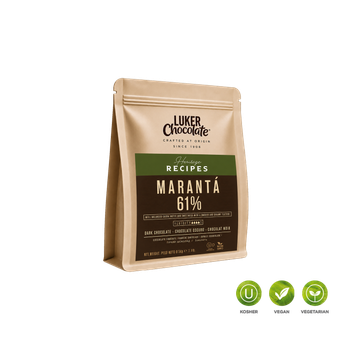 Шоколад чорний MARANTA 61% Luker Chocolate, 0,5 кг