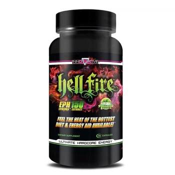 Жиросжигатель Innovative Labs Hellfire 150 EPH (90 капсул на 90 дней)