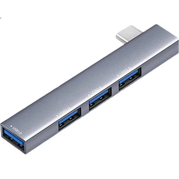 Разветвитель Snowkids Type-C на USB 3.0, совместимый с 4-портовым USB-концентратором, адаптер USB для ноутбука.
