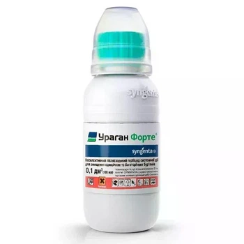 Гербіцид суцільної дії Syngenta Ураган Форте 500 SL в.р.к. 100 мл
