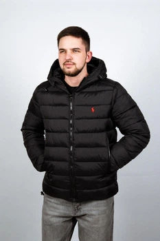 Микропуховик Матовый Polo Черный M