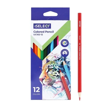 Карандаши цветные Deli UC102-12 iSelect 12 цветов