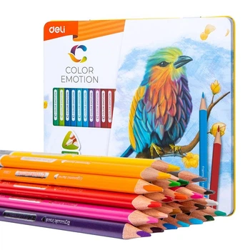 Карандаши цветные Deli EC00225 Color Emotion 24 цвета