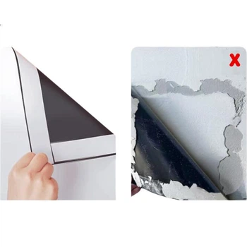 Наклейка на стену Kemi 60x45 см, мягкая, снимается без повреждения стен, магнитная доска небольшого размера, доска для письма в офисе, подвесная магнитная доска, стираемая, для домашнего использования, детские обои для рисования R6045