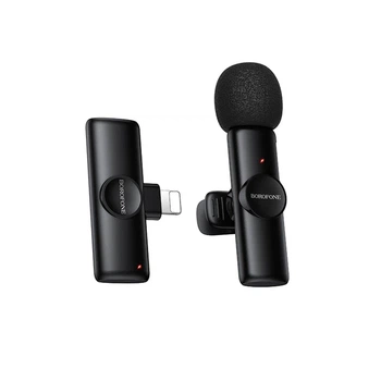 Микрофон Borofone BFK16 Winner Lightning Чёрный (BFK16)