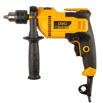 Дрель ударная 820 Вт Deli DL-CZ13-E6