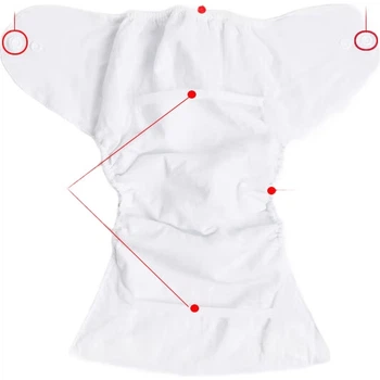 Многоразовые трусики для подгузников Babyprints L (7.5-15 кг), 3 шт