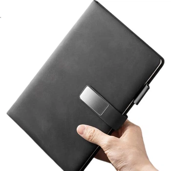 Набор для заметок Deli Notebook Gift Box A5/80 Sheets Leather Cover, Exquisite Set, Office Gift Box, Writing Gift Box, Pen + Clip Leather Cover BP81