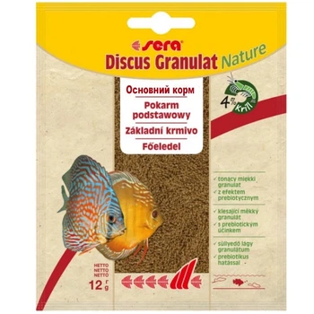 Корм для аквариумных рыб Sera Discus Granules Nature для дискусов, гранулы, 12г
