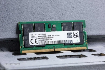 Оперативна пам'ять SK hynix 48GB DDR5 5600MHz SO-DIMM для ноутбука (HMCGY8MGBSB212N)