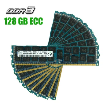 Оперативна пам'ять комплект 8 шт. SK hynix 128GB DDR3 1600MHz RDIMM для сервера (HMT42GR7AFR4A-PB)