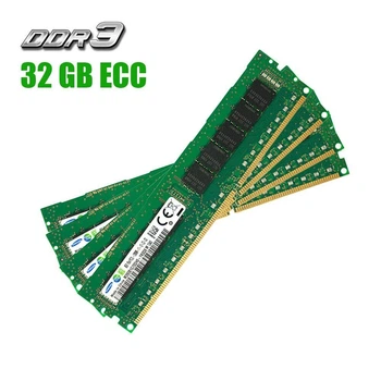 Оперативная память комплект 4 шт. Samsung 32GB DDR3 1600MHz RDIMM для сервера (M393B1G70QH0-YK0)