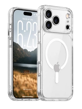 Чохол для Apple iPhone 17 Pro / 18 Pro Fruct Guard Mag із закритою камерою та MagSafe Anti-Yellow Прозорий 109