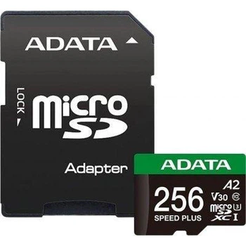 MicroSDXC ADATA 256 GB microSDXC Speed Plus (UD256GUI3V30A2SP-RA1)