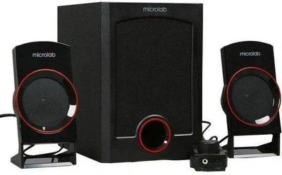 Мультимедийная акустика Microlab 2.1 M-111 Black