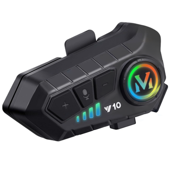Мотогарнітура для шолома Y10 з мікрофоном Bluetooth 5.3