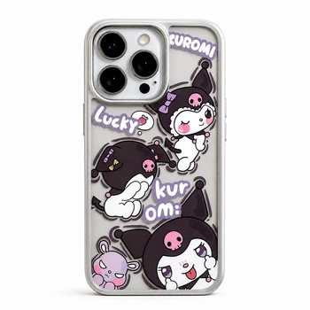 Силиконовый чехол Kuromi (Sanrio) для iPhone 11 Pro Max