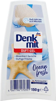 Гелевий освіжувач повітря Океанська свіжість Denkmit 150 г