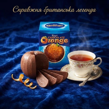 Молочный шоколад Terry's Chocolate Orange 157 г легендарный шоколадный апельсин из Британии