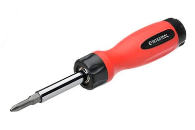 Викрутка Intertool 4-в-1 (VT-1008)