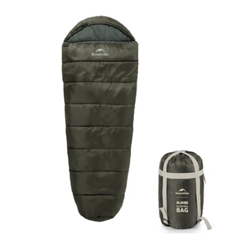 Спальник с капюшоном Naturehike CNK2300SD014 MJ600 Сич, зеленый