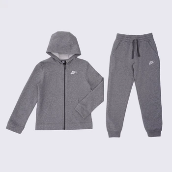 Спортивний костюм дитячий Nike B Nsw Core Bf Trk Suit 122-128 СM Сірий BV3634-091