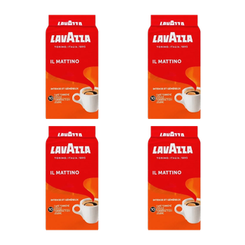 Набір Кава Мелена 4шт Lavazza Il Mattino 250g