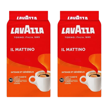 Набір Кава Мелена 2шт Lavazza Il Mattino 250g