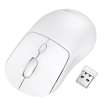 Маніпулятор миша BOROFONE BG151 Cielo dual-mode wireless mouse White (6941991127694)