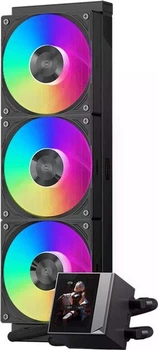 Система рідинного охолодження PсCOOLER DC360 PRO ARGB Display чорний Intel LGA 20XX/1700/1200/115X/1851 AMD AM5/AM4 Чорний (DC360 Pro ARGB Display BK)