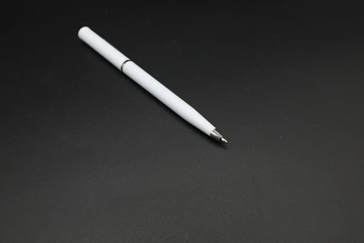 Ручка шариковая синее чернило пластиковая поворотная 13 см Белый (PEN-03)